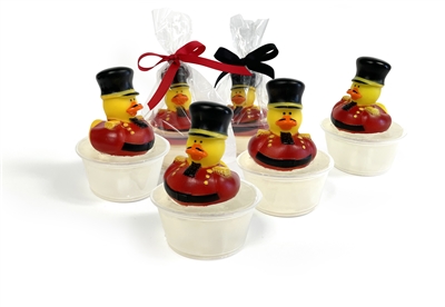 Clearly Fun Nutcracker Ducks, Assorted - sold in 4's