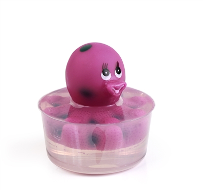 Clearly Fun Bath Pals Single Octopus, sold in 3's