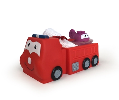 Clearly Fun Bath Pals Gift Fire Truck, sold in 2's