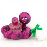 Clearly Fun Bath Pals Gift Octopus, sold in 2's