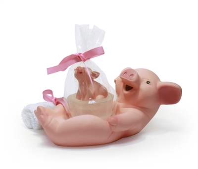 Clearly Fun Bath Pals Gift Piggy, sold in 2's