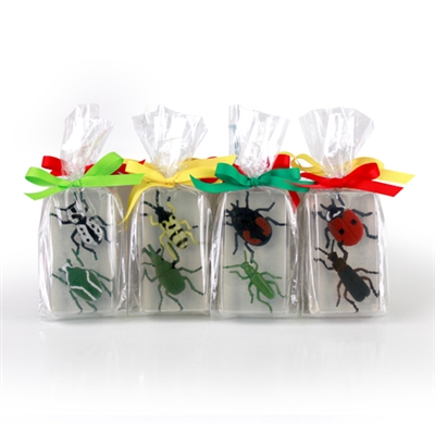 Clearly Fun Bug Soap Collections - 12 soaps no display