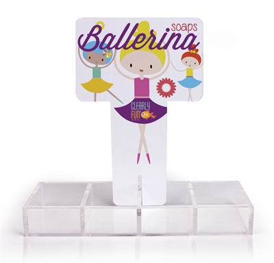 Clearly Fun Ballerina Soap Collections - display only