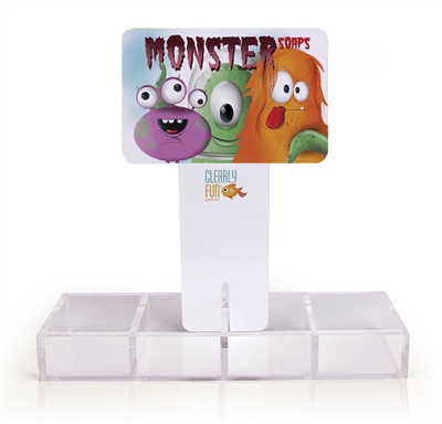 Clearly Fun Monster Soap Collections -display only