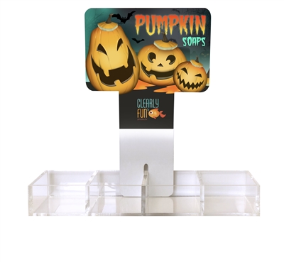 Clearly Fun Soaps Pumpkin Collection - display only