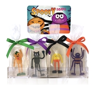 Clearly Fun Spooky Soap Collection - 12 soaps + display