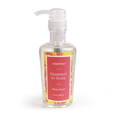 Grapefruit du Soleil Classic Toile Liquid Hand Soap (Case of 6)