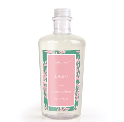 L'Ambre Classic Toile Liquid Hand Soap Refill