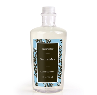 Sel de Mer Classic Toile Liquid Hand Soap Refill