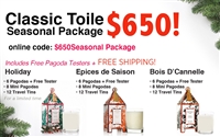 Classic Toile Seasonal Package