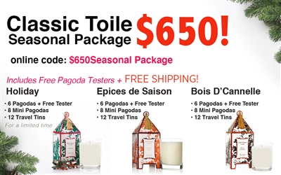 Classic Toile Seasonal Package