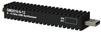 6 GHz to 12 GHz  USB RF Synthesizer Stick with Linear FM (LFM) Capability