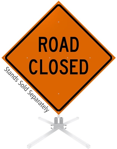 36" x 36" Traffic Safety Roll-Up Signs