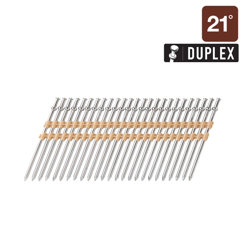 Metabo HPT 16D 3-1/2" Duplex Strip Load Nails