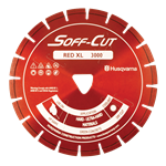 Husqvarna Soff-Cut Red Diamond Blade with Safety Arbor