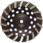 Husqvarna 7" Double Row LW Dri Disc Diamond Cup Wheel