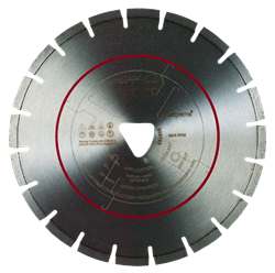 Husqvarna Soff-Cut Red FLX Diamond Blade with Skid Plate