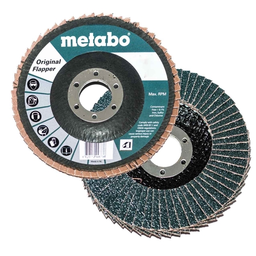 Metabo HPT 4-1/2" x 5/8-11 Fiber Flapper Disc