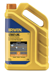 Irwin Strait-Line 5 lb Permanent Marking Chalk - Orange