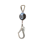 FallTech DuraTechÂ® 6' Single Selfâ€Retracting Device with Steel Carabiner & Rebar Hook