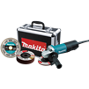 Makita 9557PBX1 4-1/2" Paddle Switch Cut-Off Angle Grinder Kit with Case