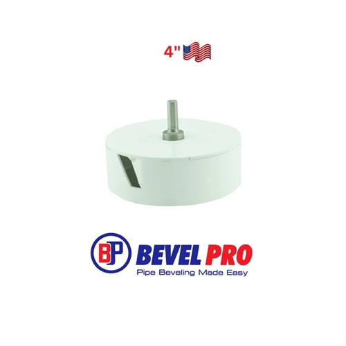 Bevel Pro 4" PVC Beveling Tool for SCH40/80 Pipe with Arbor
