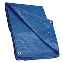 Tuff Stuff Blue Polyurethane All Purpose Tarp