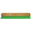 Kraft 36" Green Nylex Soft Finish Broom Head