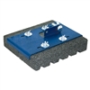 Kraft 8" x 7" Rub Brick Mop Head - 20 Grit