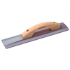 Kraft 12" x 3-1/4" Square End Magnesium Hand Float with Wood Handle