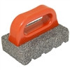 Kraft 6" x 3" x 1" Rub Brick with Handle - 20 Grit