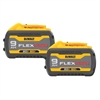 Dewalt DCB609-2 60V FLEXVOLT Battery, 9Ah (2 PK)