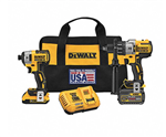 DeWalt FLEXVOLT Cordless Hammerdrill and Impact Driver Kit