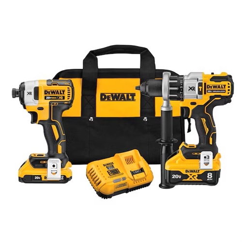 Dewalt 20V MAX XR Hammer Drill & Impact Driver Kit