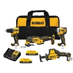 DEWALT DCK486D2 Atomic 20V Brushless 4 Tool Combo Kit