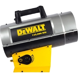 Dewalt DXH125FAV 125000 BTU Propane Forced Air Heater