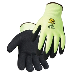 Black Stallion Accuflex Lime Insulated Knit Gloves