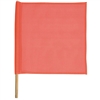 Safety Flag Co. 18" Mesh Safety Flag with 30" Staff