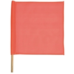 Safety Flag Co. 18" Mesh Safety Flag with 30" Staff