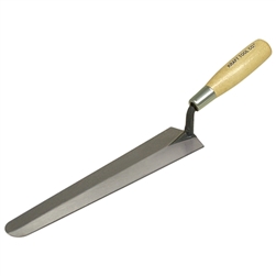 Kraft 10" x 2" Duck Bill Trowel with Wood Handle