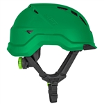 LIFT Radix Vented Safety Helmet - Green