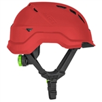 LIFT Radix Vented Safety Helmet - Red