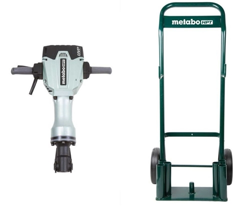 Metabo HPT 1-1/8" 70# Demolition Hammer with Cart