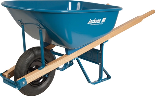 Jackson 6 CF Steel Wheelbarrow