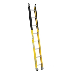 Werner 8' Fiberglass Manhole Ladder