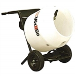 Multiquip MC3PEA 3 CF Poly Drum Concrete Mixer with 3/4 HP Electric Engine