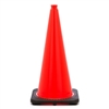12" Orange PVC Safety Cone