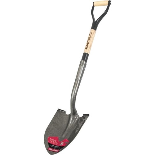 Truper Tru Pro D Handle Round Point Shovel