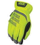 Mechanix Hi-Viz FastFit Yellow Work Gloves