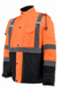 Radians SJ411QB Type R Class 3 Orange Quilt-Lined Parka